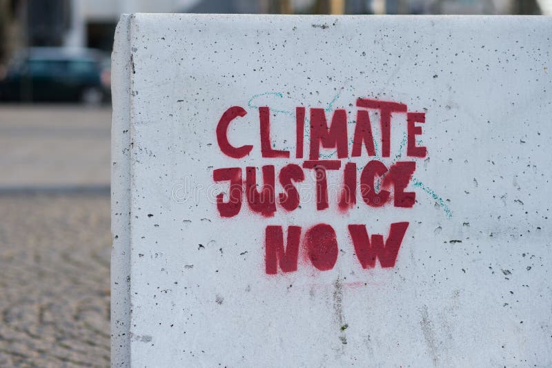Klimaträttvisa nu arkivfoton Klimaträttvisa nu arkivfoton