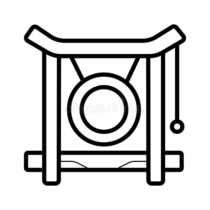 Klingelikonenvektor stock abbildung Klingelikonenvektor stock abbildung