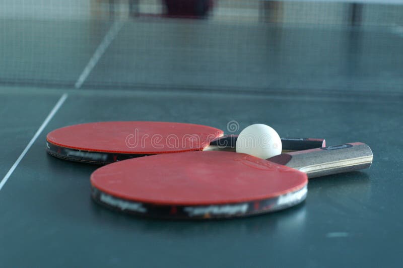 Klingeln pong Set stockbild Klingeln pong Set stockbild