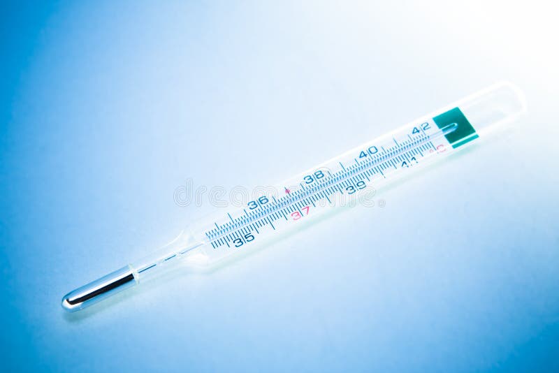 Clinical thermometer with celsius grade. Clinical thermometer with celsius grade