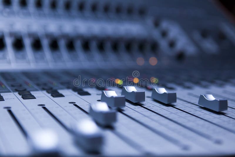 Klink mixer stock afbeelding