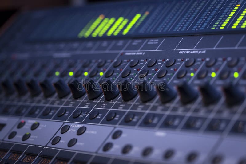 Klink mixer stock foto