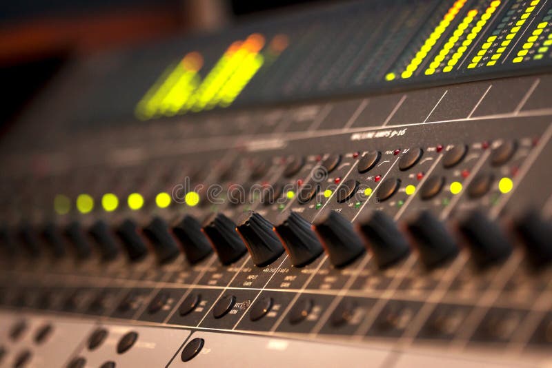 Klink mixer royalty-vrije stock foto