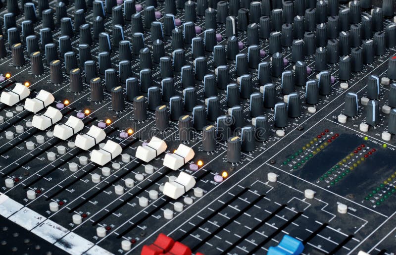 Klink mixer stock afbeeldingen