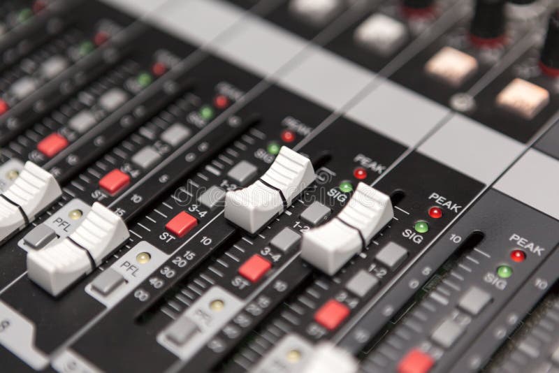 Klink mixer royalty-vrije stock foto