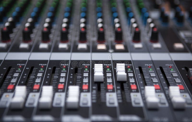 Klink mixer royalty-vrije stock afbeeldingen