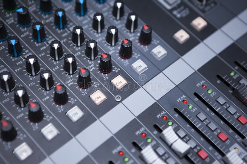 Klink mixer royalty-vrije stock afbeelding