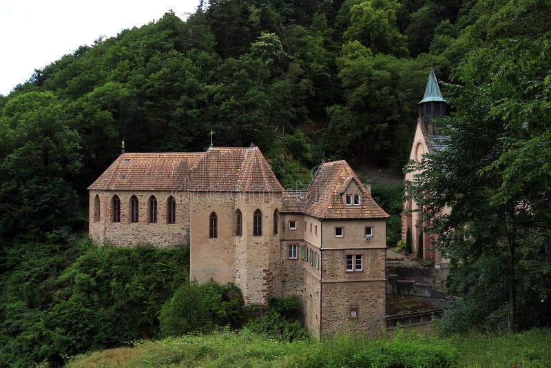 Kloster Dusenbach, Ribeauville, Elsass, Frankreich