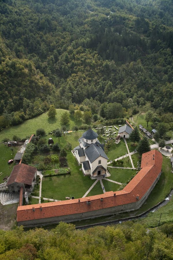 Kloster Moraca, Montenegro stockfotos Kloster Moraca, Montenegro stockfotos