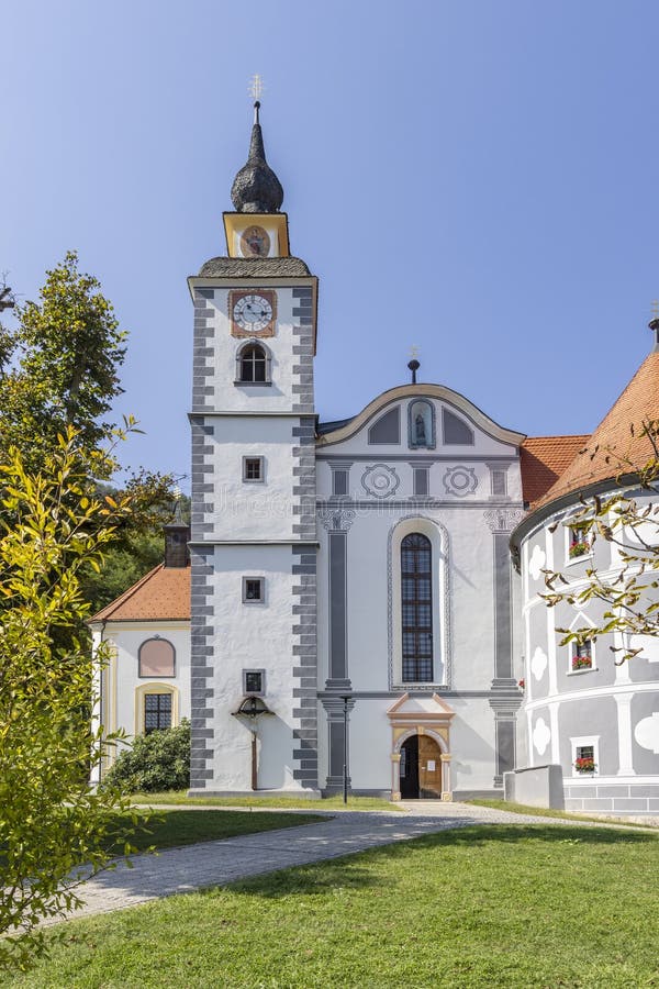 Kloster Olimje in Slowenien lizenzfreie stockbilder