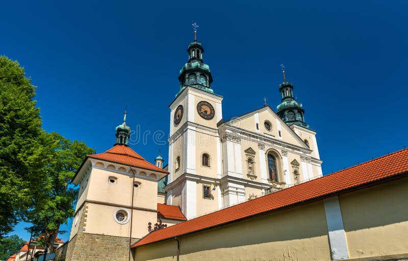 Kloster von Kalwaria Zebrzydowska, eine UNESCO-Welterbestätte in Polen lizenzfreies stockbild Kloster von Kalwaria Zebrzydowska, eine UNESCO-Welterbestätte in Polen lizenzfreies stockbild