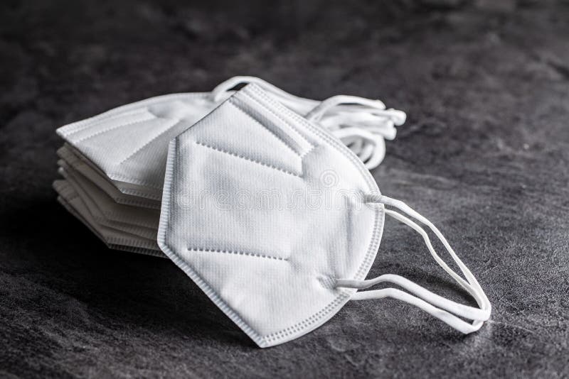 KN95 Face Mask. FFP2 Mask As Covid19 Protection Stock Image Image of