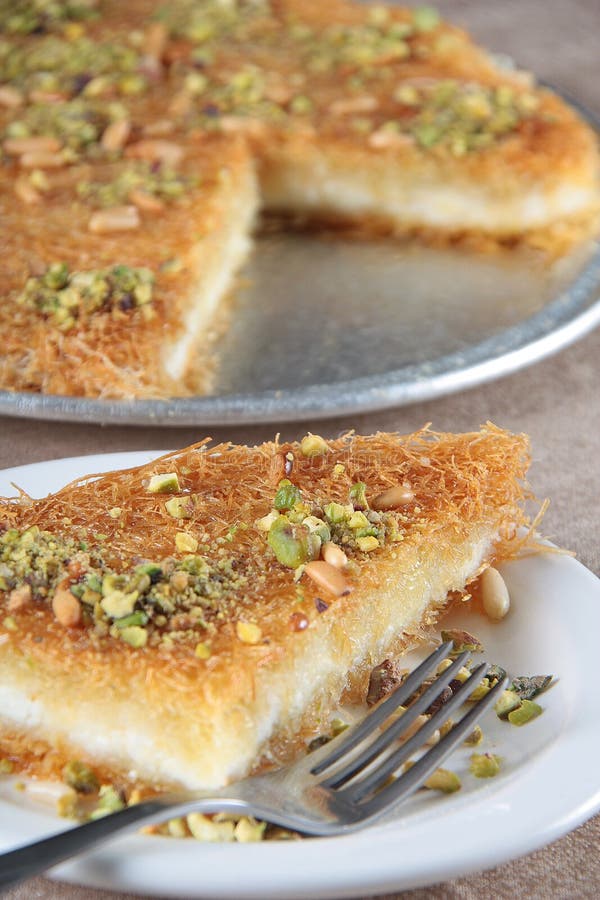 Knafeh 2 stock photo. Image of baker, ingredients, sugar - 15409244