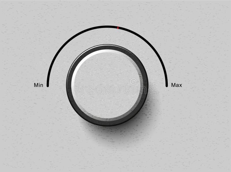 Volume button Abstract electronic illustration. Volume button Abstract electronic illustration