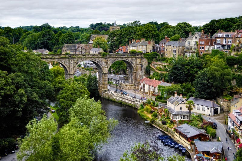 Viaduct View from Hill, Knaresborough, England Stock Photo Image of destination, britain 25128780