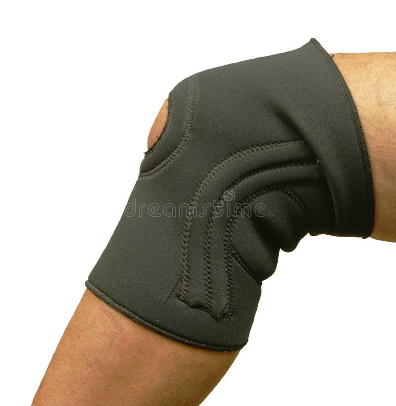 Woman with knee brace stock photo. Image of splint, knee 54757624