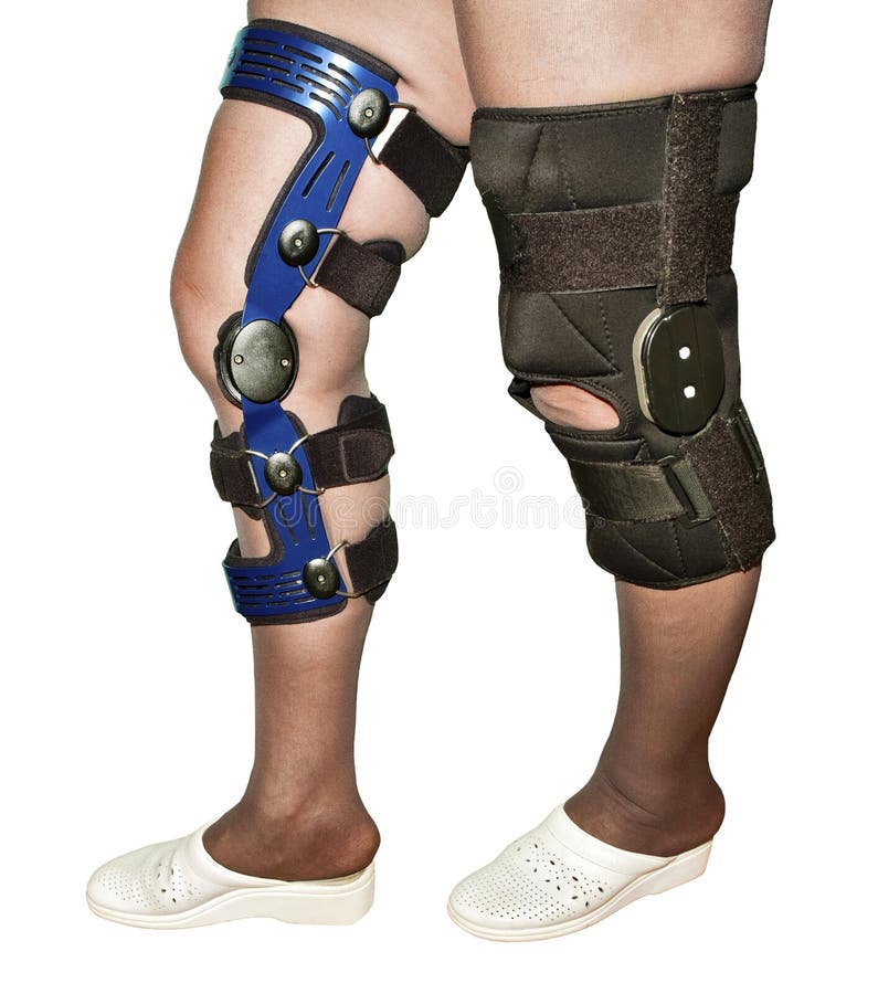Knee braces stock photo. Image of limb, knee, injury 25185888
