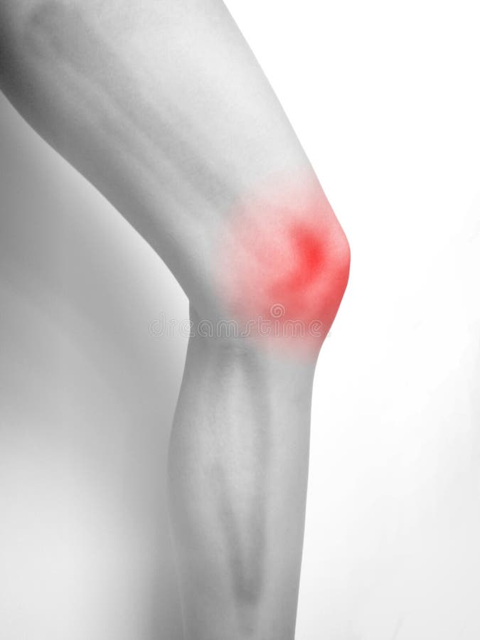 Knee pain stock photo. Image of healthy, woman, pain 56568456