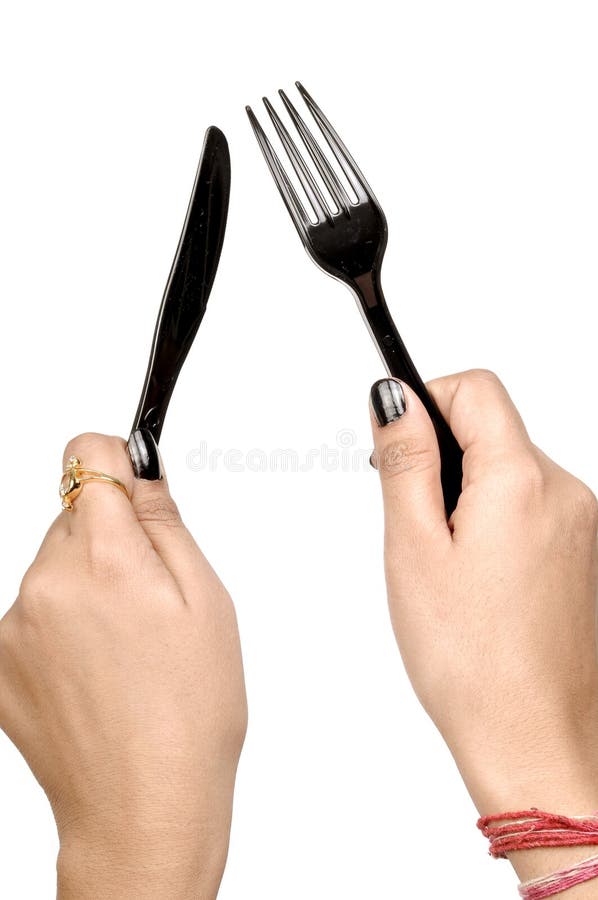 Knife and fork