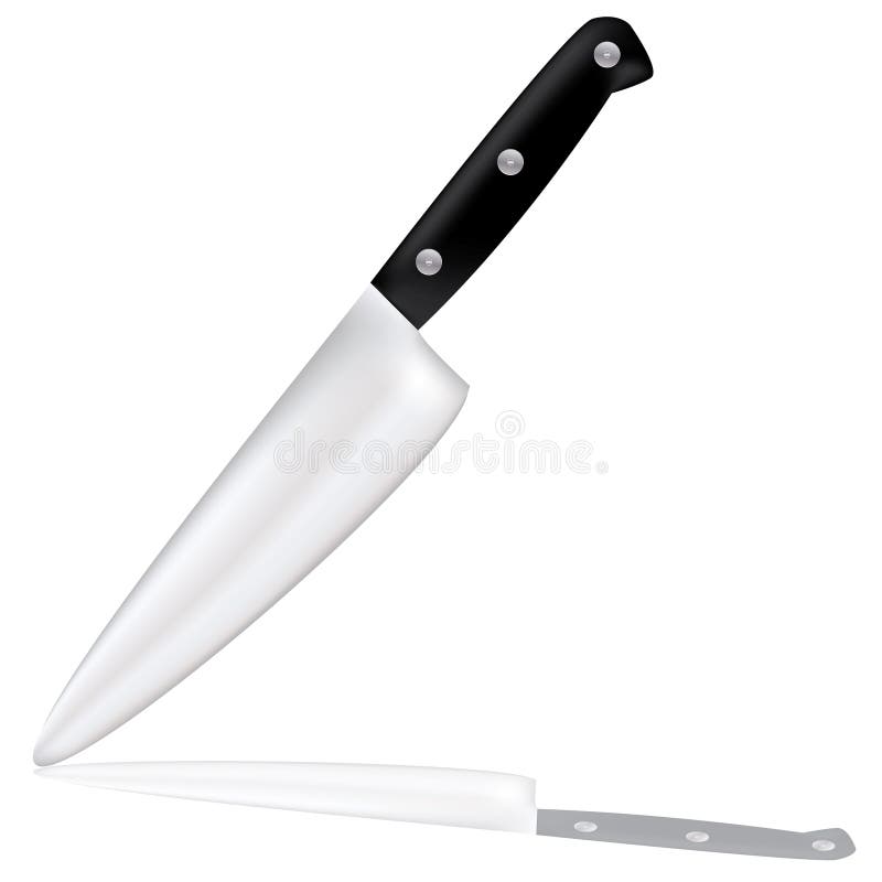 Knife on a isolated background,vector