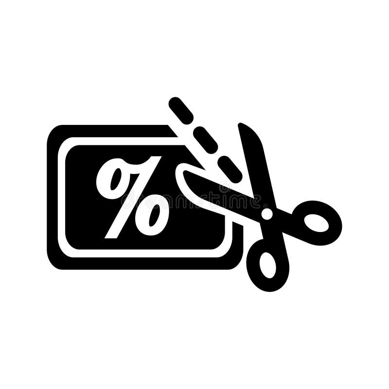 maag tiener Augment Knippen, Korting, Logo Van Aanbiedingspictogram Stock Illustratie -  Illustration of geïsoleerd, winkel: 168197170