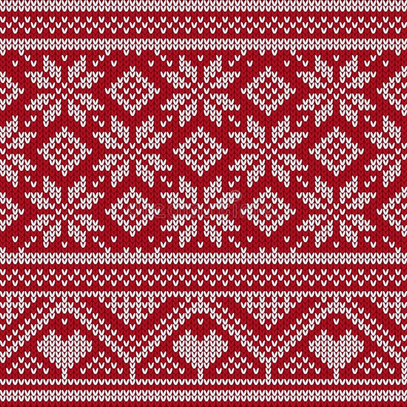 Knit Seamless Ornament Texture Stock Vector - Illustration of ornament ...