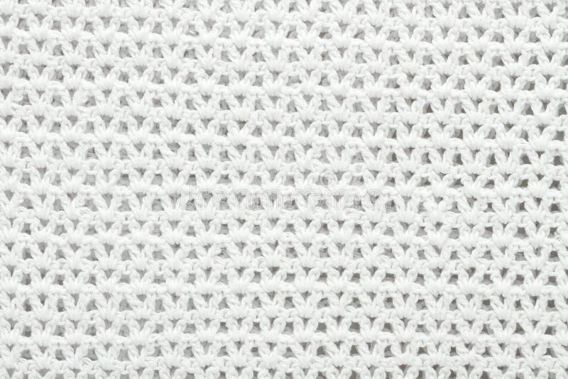 Knit White Texture, Crochet Background