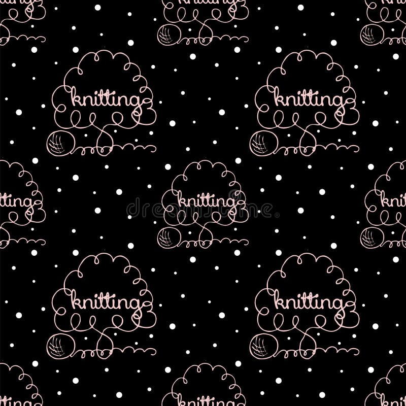 Kniting background