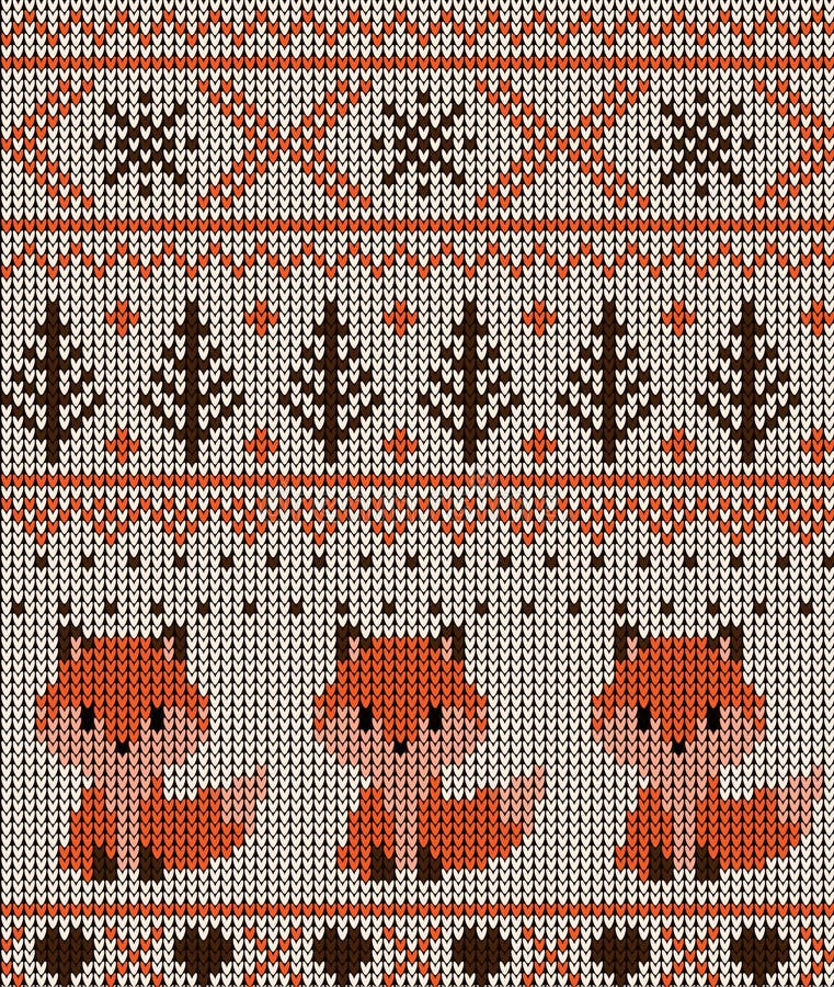 Knitted Christmas and New Year Pattern in Fox. Wool Knitting Sweater Design. Wallpaper Wrapping Paper Textile Print. Eps 10 Stock Illustration - Illustration of forest, collection: 201920664 Knitted Christmas and New Year Pattern in Fox. Wool Knitting Sweater Design. Wallpaper Wrapping Paper Textile Print. Eps 10 Stock Illustration - Illustration of forest, collection: 201920664