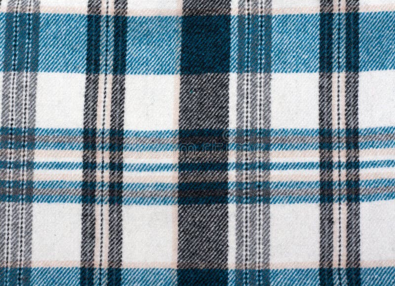 Knitted colour plaid fabrics