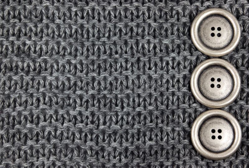 Knitted Fabric and buttons