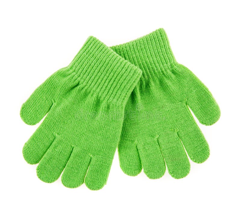 Knitted woolen baby gloves stock image. Image of accessories 44273037