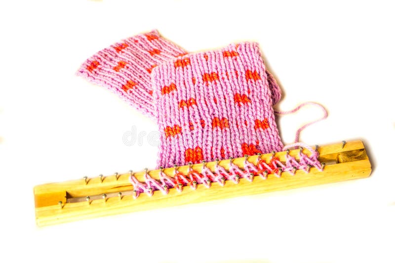 Knitting materials stock image. Image of knit, hand, purl 37277805