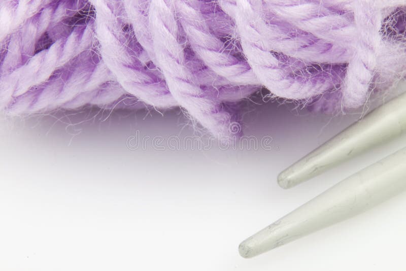 Knitting needles stock image. Image of woolen, shape 17194785