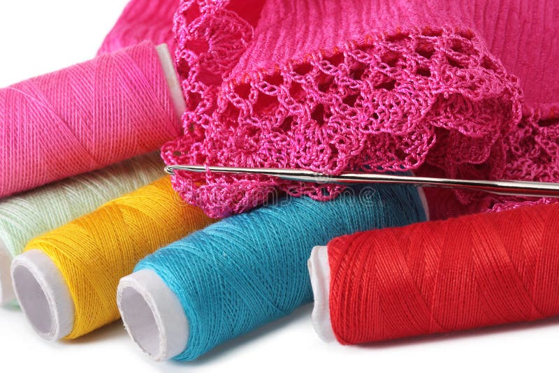 Knitting, Sewing, Crochet and Lace Stock Photo Image of creative