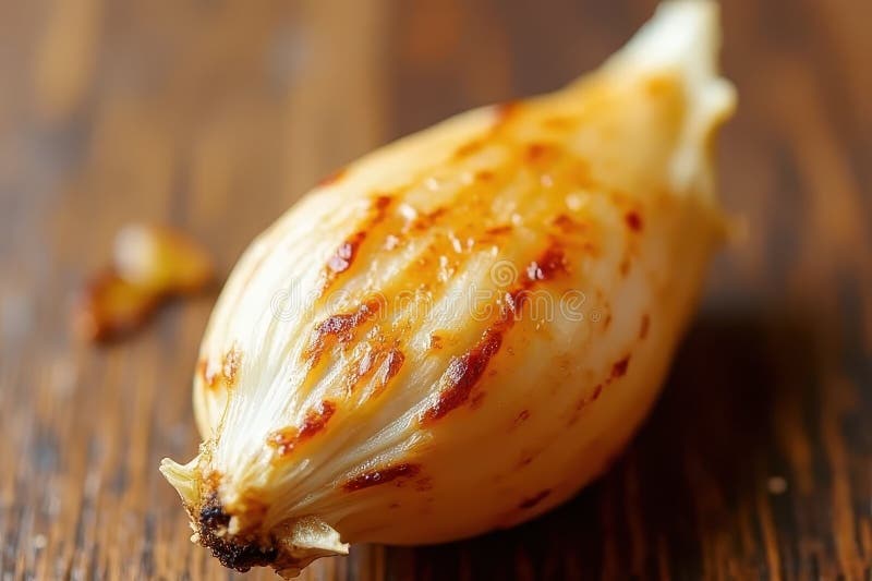 Knoblauch, gegrillt lizenzfreie abbildung
