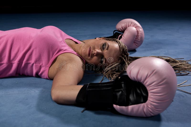 Girl Knocked Out Boxing Stock Photos - Free & Royalty-Free Stock