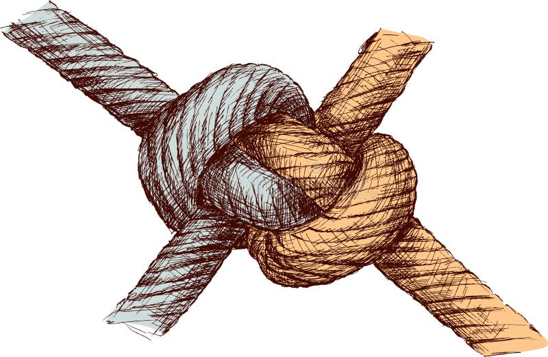 Two Ropes Stock Illustrations – 347 Two Ropes Stock Illustrations