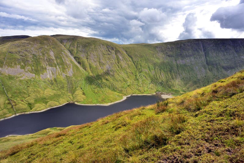 The steep sides of The Knott