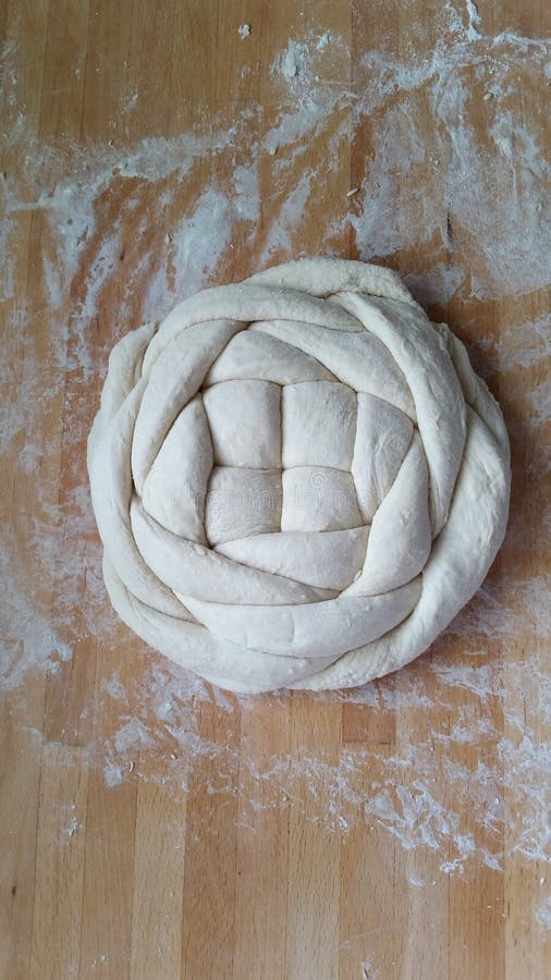 Knotted Bread Dough