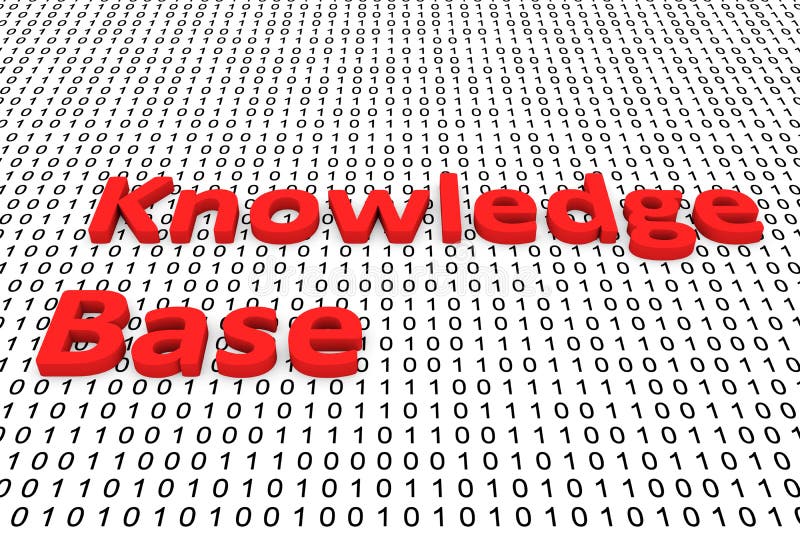 Knowledge base stock illustration. Illustration of binary 84575679