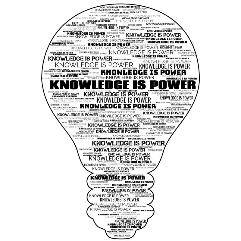Knowledge is Power. Education Stock Image - Image of knowledge,  understanding: 203280497