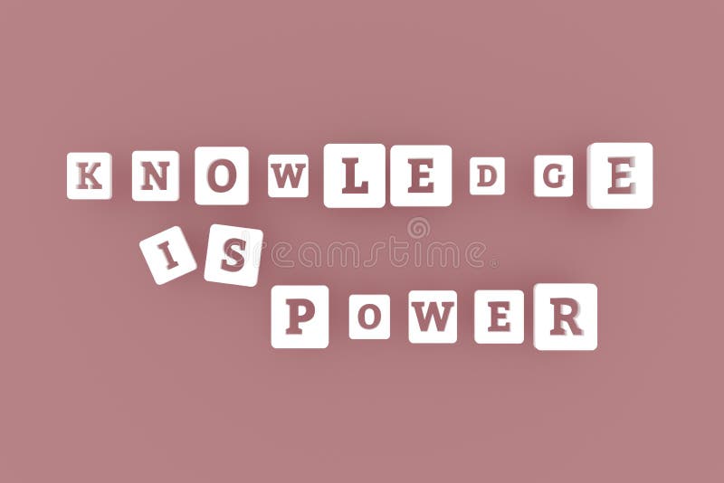 Knowledge is Power, Learning Keyword. for Web Page, Graphic Design, Texture  or Background Stock Illustration - Illustration of digital, backdrop:  147834234