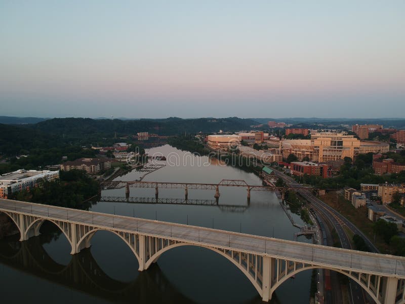Knoxville céntrico imágenes de archivo libres de regalías Knoxville céntrico imágenes de archivo libres de regalías