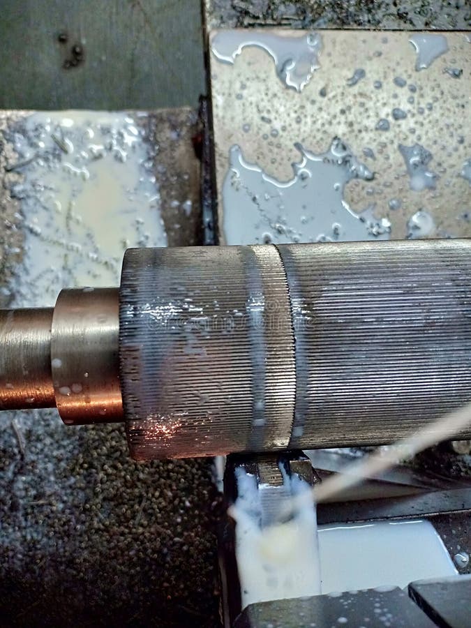 Knurling stock image. Image of white, tool, machine 126062301