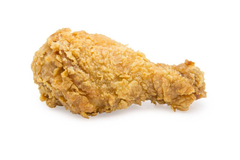 Knusperige gebratenes Huhnverzögerung oder Fried Chicken Drumstick an lokalisiert lizenzfreie stockfotos Knusperige gebratenes Huhnverzögerung oder Fried Chicken Drumstick an lokalisiert lizenzfreie stockfotos
