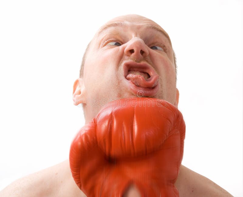 Derrota do oponente imagem de stock royalty free