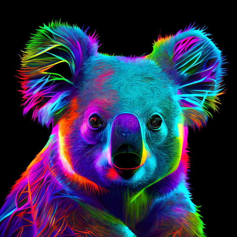 Koala Rainbow Stock Illustrations – 907 Koala Rainbow Stock