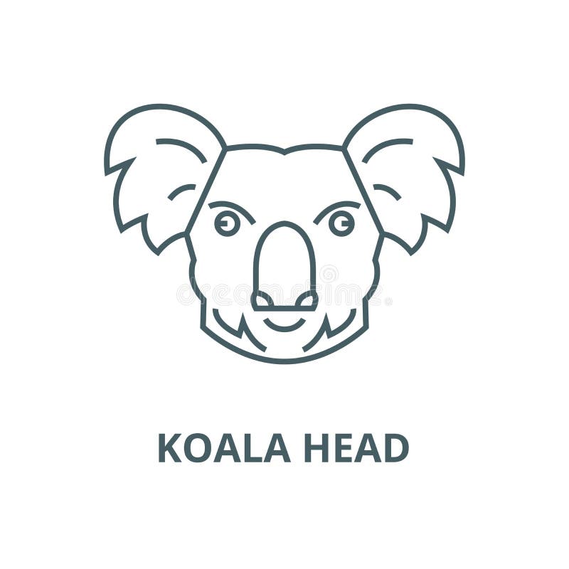 Download Rabbit Head Vector Line Icon, Linear Concept, Outline Sign ...