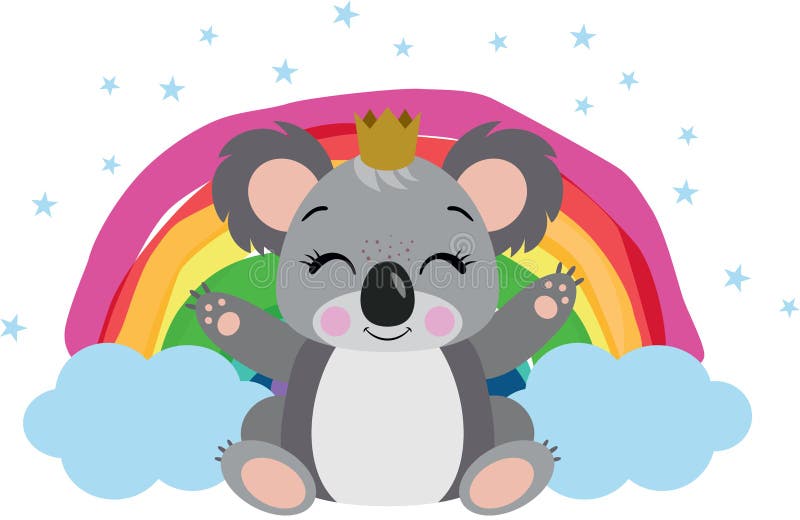 Joyeux Anniversaire Koala Mignon Avec Des Ballons Et Cadeau Présent  Vecteurs libres de droits et plus d'images vectorielles de Anniversaire -  iStock